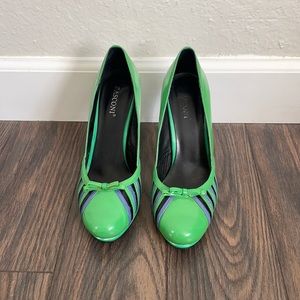 Italian Genuine Leather Heels Basconi